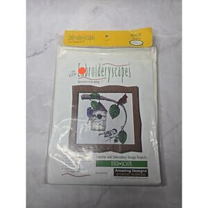 1997 Amazing Designs Great Notions Embroideryscapes Bird Scape Templates